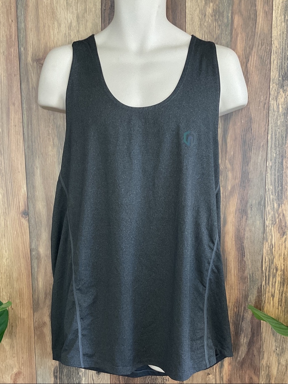 Neleus Men’s Performance Tank Top XL   465B